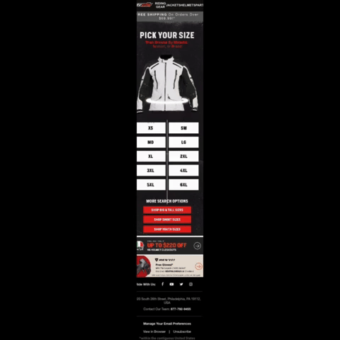 Revzilla Cross Sell Email